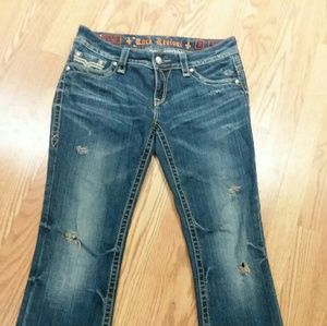 Rock Revival Distressed Jeans